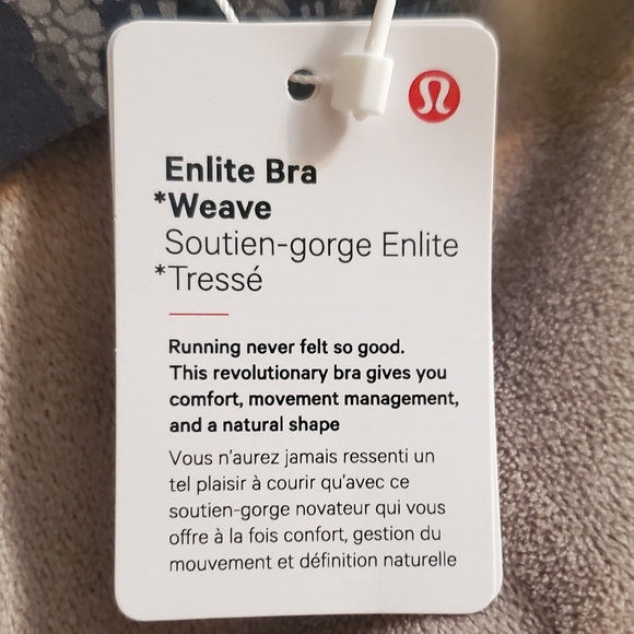 Lululemon NWT Enlite Weave-back bra. - Picture 4 of 4